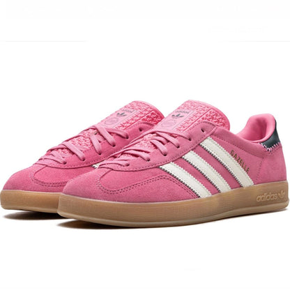 Adidas Gazelle IndoorRose Tone Off White Collegiate Green