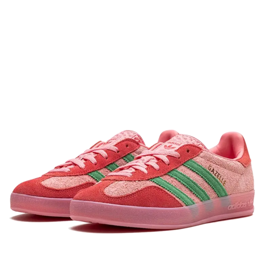 Adidas Gazelle Indoor Semi Pink Spark Preloved Scarlet