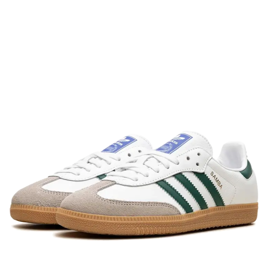 Adidas Originals Samba OG White Collegiate Green Gum