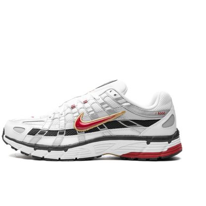 Nike  P-6000 Platinum Varsity Red